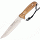 Nieto Cuchillo Roadrunner Fixed Blade Knife, SS PE Blade, Hardwood Olive handle NIE8904