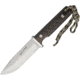 Nieto Mustang Fixed Blade Rosewood Fixed Blade Knife, 5.5in, Standard Edge, Satin, Rose, Wood Handle NIE6503