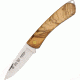 Nieto Navaja Junior Fold Knife, SS drop point Plain blade, Hardwood Olive handle NIE393