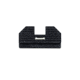 Night Fision Costa Ludus Night Sight Set, Glock 42/43/43x, Yellow Front, Horizontal Tritium Bar Rear, Black, GLK-003-010-YGXG