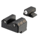 Night Fision Night Sight Set for Canik Mete SF and TP9 Pistols w/ White Front Ring, Black, One Size, CNK-029-003-WGZG