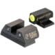 Night Fision Standard Height Night Sight Set, FN 509, Yellow Front Ring, FNH-101-003-YGZG