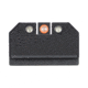 Night Fision Optics Ready Stealth Lower 1/3rd Night Sight Set, Glock 17/19/34 w/ RMR/507c/SRO/ACRO, Orange Front, Black, GLK-001-330-353-OGZG