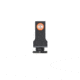 Night Fision Optics Ready Stealth Lower 1/3rd Night Sight Set, Glock 17/19/34 w/ RMR/507c/SRO/ACRO, Orange Front, Black, GLK-001-330-353-OGZG