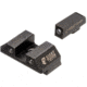 Night Fision Optics Ready Stealth Glock Night Sight Set, Glock 43/43x/42/48, Black Front, GLK-003-163-159-ZGZG