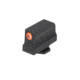 Night Fision Optics Ready Stealth Night Sight Set, Glock 17/19/34 w/ RMR/507c/508t, Orange Front, Black, GLK-001-290-313-OGZG