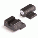 Night Fision Perfect Dot Sight Sight Set w/Front, Square Rear, White Front w/Green Tritium, Black Rear w/Green Tr, Fits Canik TP9SFx/TP9SFL, CNK-026-003-WGZG