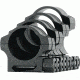 NightForce Standard Duty Rifle Scope Ring Set,Black,30mm,.9in,Low A416