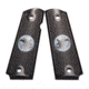 Nighthawk Custom Alumagrips, Government w/ Heinie Logo, Regular Thickness, Ambi Cut, G120