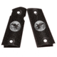 Nighthawk Custom Alumagrips, Thin, Officer, w/ Nighthawk Logo, Ambi Cut, G124