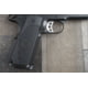 Nighthawk Custom ETC-Frag G10 Grips, Thin Style, Black, Flat Full Size-Magwell Style, w/Thumb Scoop, Govt., G156
