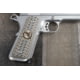 Nighthawk Custom Predator G10, Spiral Cut, Mag Rel. Relief, Gov., Black &amp; Tan, w/Logo, G141
