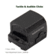 NightStar PT17MR Reflex Red Dot Sight, 1x17mm, 0.86x0.67in, 3 MOA Dot, Circle Dot, Circle, Black, PT17MR