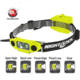 Nightstick Dicata Intrinsically Safe Low-Profile Dual-Light Headlamp, Green, XPP-5462GX