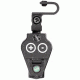 Nightstick Helmet Mounted Multi-Function LED Dual-Light Flashlight,220 Lumens,Black NSP-4650B