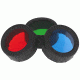 Nightstick Red/Green/Blue Filter Set for TAC LED Lights 300-FILTER