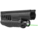 Nightstick Shotgun Forend LED Light For Mossberg 500/590/Shockwave w Green Laser, Black, SFL-11GL