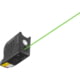 USED, Nightstick Subcompact Weapon Light, 150 Lumens White LED Bulb/Green Laser, 104 m Beam, Glock G43x Mos/g48 Mos, Black - TSM-14G