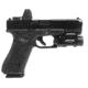 Nightstick Rechargeable Pistol Mounted Light, Fits Picatinny Rail, Anodized Finish, Black, 1,000 Lumens, 25,100 Candela, Rechargeable