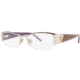 Nina Ricci NR2254 Bifocal Prescription Eyeglasses - Frame Gold, Size 52/17mm NR2254F01