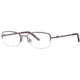 Nina Ricci NR2279F Progressive Prescription Eyeglasses - Frame Pink, Size 52/18mm NR2279F05
