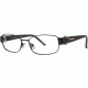 Nina Ricci NR2401 Progressive Prescription Eyeglasses - Frame Black, Size 53/16mm NR2401F01