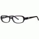 Nina Ricci NR2577F Single Vision Prescription Eyeglasses - Frame Black/Grey, Size 51/17mm NR2577F01