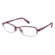 Nina Ricci NR2748 Bifocal Prescription Eyeglasses - Frame BURGUNDY, Size 50/18mm NR2748F03