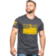 Nine Line Dtom Heavy Metal T-Shirt - Mens, Gray, 3XL, NLADTOMTSHEAVYMETAL3XL