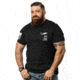 Nine Line Get The Hell Out Graphic T-Shirts - Mens, Black, Small GTHO-TS-BLACK-S