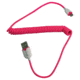 Nippon Micro USB To USB - Sync/Charger Coiled Cable For Smartphone ICCMUPK5