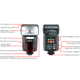 Nissin Di866 Mark II Diagram for Canon Digital Cameras