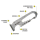 Nite Ize DoohicKey Painter's Key Tool , Stainless, KMTP-11-R3S1