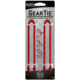 Nite Ize Gear Tie 12in Red 2pk