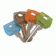 Nite Ize IdentiKey - 4 Pack, Assorted, KID-A1-4R7