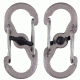 Nite Ize KeyRack Locker Stainless - S-Biner Plastic MicroLocks KLKP-01-R3