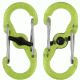 Nite Ize KeyRack Locker Stainless - S-Biner Plastic MicroLocks KLKP-01-R3