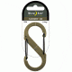 Nite Ize S-Biner Plastic Clip, Size 4, Coyote/Black Gates SBP4-03-28BG