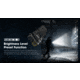 Nitecore EDC23 Lithium Ion 2500 Lumens Ultra-Slim LED Flashlight, Black, EDC23
