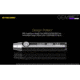 Nitecore GEM10 1 x 18650/ 2 x CR123A/ RCR123A CREE XP-L HI V3 LED Jeweler Flashlight, 800 Lumens, Silver, GEM-10