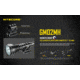 Nitecore GM02MH 1in Magnetic Barrel Gun Mount for Flashlights, Black, 6952506493531
