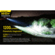 Nitecore MH10 v2 1200 Lumen USB-C Rechargeable Flashlight, Black, 6952506405978