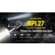Nitecore NPL27 USB-C Rechargeable 650 Lumens LED Rail Mount Weapon Light
