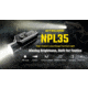 Nitecore NPL35 USB-C Rechargeable 2000 Lumens LED Rail Mount Weapon Light