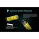 Nitecore NL1836HP 3600mAh Rechargeable 18650 Battery, Yellow, BAT-NITE-18650-NL1836HP