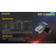 Nitecore NU07 LE 5-Color Rechargeable Signal Light for Helmet or Molle, Black, 6952506406456