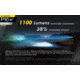 Nitecore P10 v2 1100 Lumen Compact EDC Flashlight, Black, 6952506405916