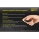 Nitecore TUBE v2.0 55 Lumen USB Rechargeable Keychain Flashlight, Blue, 6952506405367
