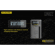 Nitecore UNK2 Dual Port USB Digital Charger for Nikon Batteries EN-EL15, Black, 6952506492671