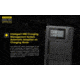 Nitecore USN4 Pro Digital QuickCharge 2.0 USB Battery Charger for Sony NP-FZ100 Batteries, Black, 6952506492701